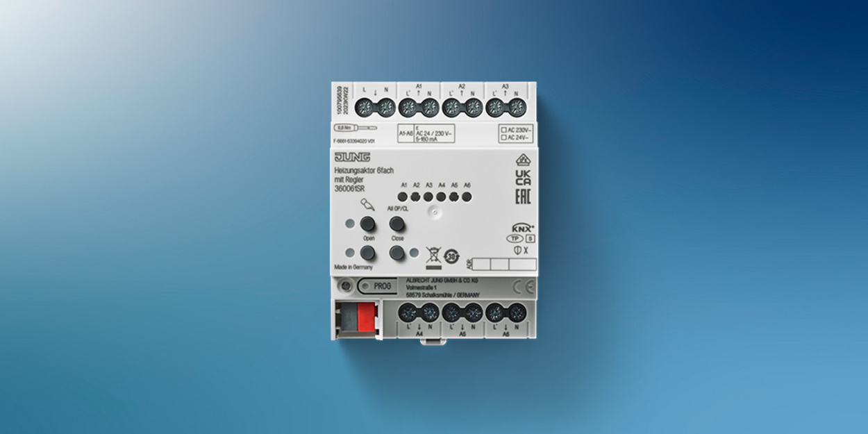 KNX Heizungsaktor 6-fach bei DeRa-Tec  Inh. Dennis Raabe in Neukirchen